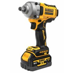 DEWALT.KLUCZ UDAROWY 1/2" 18V 812Nm 2x5,0Ah 4-BIEGI PIERŚCIEŃ ZABEZPIECZAJĄCY DCF891P2G DCF891P2G-QW