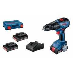 BOSCH WIERTARKO-WKRĘTARKA UDAROWA 18V 50/24Nm 3x2,0Ah BRUSHLESS GSB 18 V-50 06019H5121