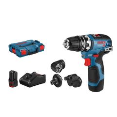 BOSCH WIERTARKO-WKRĘTARKA 12V 2x3,0Ah  35/20Nm 4xGFA L-BOXX GSR 12V-35 FC 06019H3000