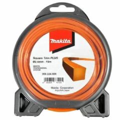 MAKITA ŻYŁKA  NYLONOWA KWADRAT 2,4mm/15m E-02808