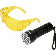 VOREL LATARKA UV 21 LED + OKULARY 82756