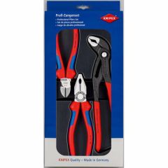 KNIPEX ZESTAW SZCZYPIEC 3szt. 0302180/7002160/8701250 002009V01