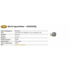 BOSTITCH GWOŹDZIE N55  2,03-55 Q N20355Q