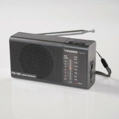 TIROSS RADIO MINI PRZENOŚNE NA BATERIE CZARNE TS-455CZ