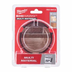 MILWAUKEE OTWORNICA BIG HAWK 92mm MULTI MATERIAL 4932464933