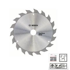 BOSCH PIŁA TARCZOWA OPTILINE ECO 160x20/16mm 18-ZĘBÓW 2608641785