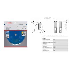 BOSCH PIŁA TARCZOWA EXPERT 192 x 20mm 38-ZĘBÓW STAL SZLACHETNA, INOX 2608644288