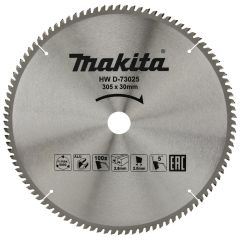 MAKITA PIŁA TARCZOWA DO ALUMINIUM 305x30x100z ECONOMY D-73025