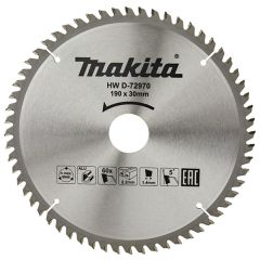 MAKITA PIŁA TARCZOWA DO ALUMINIUM 190x30x60z ECONOMY D-72970