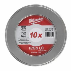 MILWAUKEE TARCZA DO METALU 125 x 1,0 x 22,2mm PRO+, INOX /10szt. 4932478998