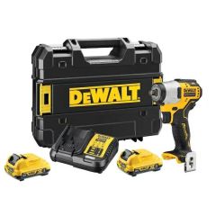 DEWALT.KLUCZ UDAROWY 3/8" 12V DCF902D2 168Nm 2x2,0Ah TSTAK DCF902D2-QW