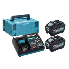 MAKITA ZESTAW ZASILAJĄCY 40V XGT (BL4050Fx2+DC40RB) 191V35-5