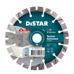 DISTAR TARCZA DIAMENTOWA 150mm x 2,3mm x 22,23mm TECHNIC ADVANCE 14315347012