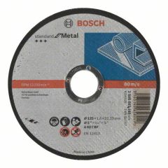 BOSCH TARCZA MET.125mm x 1,6mm x 22mm STANDARD FOR METAL 2608603165