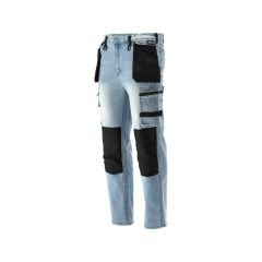 YATO SPODNIE ROBOCZE JEANSOWE MONTERSKIE ROZM. XXL YT-79075