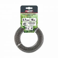 AWTOOLS ŻYŁKA TNĄCA CLASSIC 3,0x15m/SKRĘCANA AW70154