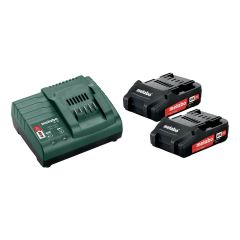 METABO AKUMULATOR 18V 2,0Ah x2 + ŁADOWARKA SC 30 685161000