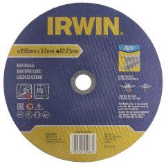 IRWIN TARCZA DO CIĘCIA METALU PŁASKA 230mm x 3,2mm x 22,23mm IW8082143