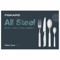 FISKARS ZESTAW SZTUĆCÓW 16szt. ALL STEEL 1054778