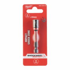 MILWAUKEE KOŃCÓWKA Z NASADKĄ MAGNETYCZNA HEX  6mm (65mm) 4932492435