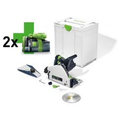 FESTOOL ZAGŁĘBIARKA TSC 55 KEB-BASIC-5,0  2 × akumulator BP 18 Li 5,0 ASI 577025