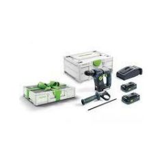 FESTOOL MŁOTOWIERTARKA BHC 18 HPC4,0 I-PLUS 2x4,0Ah + ORGANIZER 577430