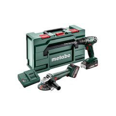 METABO ZESTAW COMBO 18V 2.4.3 (BS18+W18) 1x4,0Ah, 1x2,0Ah METABOX 685204500