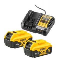 DEWALT ŁADOWARKA DCB1104 +2x5,0Ah DCB1104P2 DCB1104P2-QW