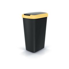 KEDEN KOSZ NA ŚMIECI COMPACTA Q - JASNY ŻÓŁTY / CZARNY NSAB45-1215C_S411