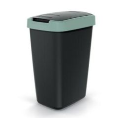 KEDEN KOSZ NA ŚMIECI COMPACTA Q - JASNY ZIELONY / CZARNY NSAB25-5575C_S411