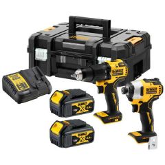 DEWALT ZESTAW COMBO 18V DCK2062M2T (DCD709+DCF809) 2x4,0Ah DCK2062M2T-QW