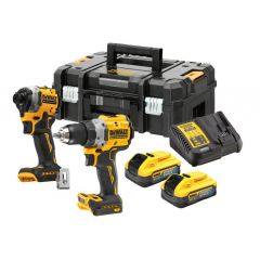 DEWALT ZESTAW COMBO 18V DCK2051H2T (DCD800+DCF850) 2x5,0Ah POWERSTACK TSTAK DCK2051H2T-QW