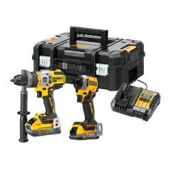 DEWALT.ZESTAW COMBO 18V DCK2052H1E1T (DCD999+DCF850) 1x5,0Ah 1x1,7Ah POWERSTACK TSTAK DCK2052H1E1T-QW