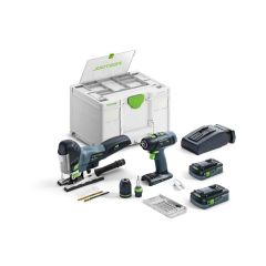 FESTOOL ZESTAW WKRĘTARKA + WYRZYNARKA T18+3/PSC 420 HPC I-SET 577630