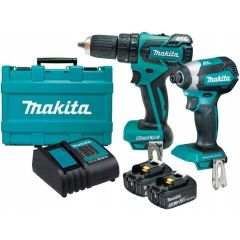 MAKITA ZESTAW COMBO 18V DLX2142S (DHP453+DTD152) 2x3,0Ah DLX2142S