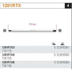 BETA KOŃCÓWKA RTX DWUSTRONNY T30-T40 1281RTX-3