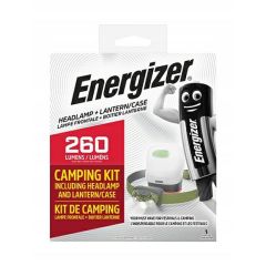 ENERGIZER LATARKA CZOŁOWA VISION HEADLIGHT 260 lm 3 LED 3AAA ZIELONA+CAMPING KIT ENE000036