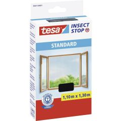 TESA MOSKITIERA OKIENNA CZARNA STANDARD 1,1 x 1,3m 55671-00021-03