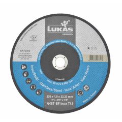 LUKAS TARCZA DO METALU 230mm x 1,9mm A46T-BF INOX AT000742V9802