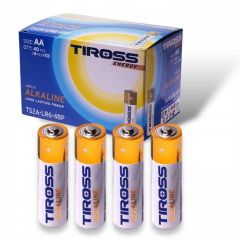 TIROSS BATERIA ALKAICZNE LR6 4szt. TS-LR6