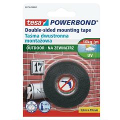 TESA TAŚMA DWUSTRONNA POWERBOND 1,5m x 19mm ZEWNĘTRZNA 55750-00004-04