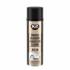 K2 CZARNY BARANEK SZYBKOSCHNĄCY ŚRODEK OCHRONY KAROSERII - CZARNY 500ML L310