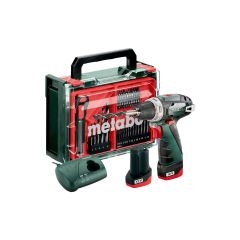 METABO WKRĘTARKA  BS BASIC SET 12V + 41 ACC 34/17Nm 2x2,0Ah POWERMAXX 600080710