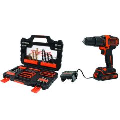 BLACK+DECKER WKRĘTARKA UDAR.18V BDCHD18S1A +104 ACC 1x1,5Ah BDCHD18S1A-QW