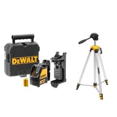 DEWALT LASER LINIOWY  DW088K 15m +STATYW DE0881T DW088K-XJ+DE0881T