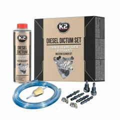 K2 ZESTAW DO CZYSZCZNIE WTRYSKIWACZY + DIESEL DICTUM 500ML DIESEL DICTUM SET ZESTAW 500ML W324