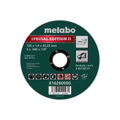 METABO TARCZA METAL 125×1,0×22,2mm DO STALI NIERDZ. 616260000