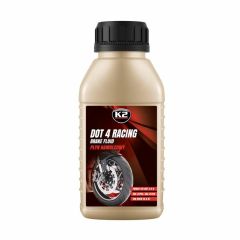 K2 PŁYN HAMULCOWY DOT4 Z CERTYFIKATEM. DOT 4 RACING 250ML T126