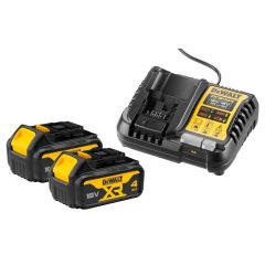 DEWALT ŁADOWARKA DCB1104 +2x4,0Ah DCB1104M2 DCB1104M2-QW