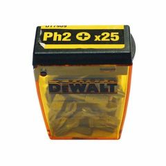 DEWALT KOŃCÓWKA WKRĘTARSKA BIT PH2x25 25szt. DT71522